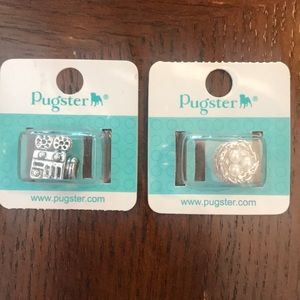 Movie reel charm and birds nest charm